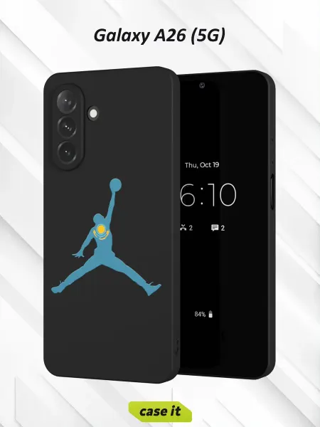 Case it Чехол на Samsung A26 (5G)с принтом Jordan
