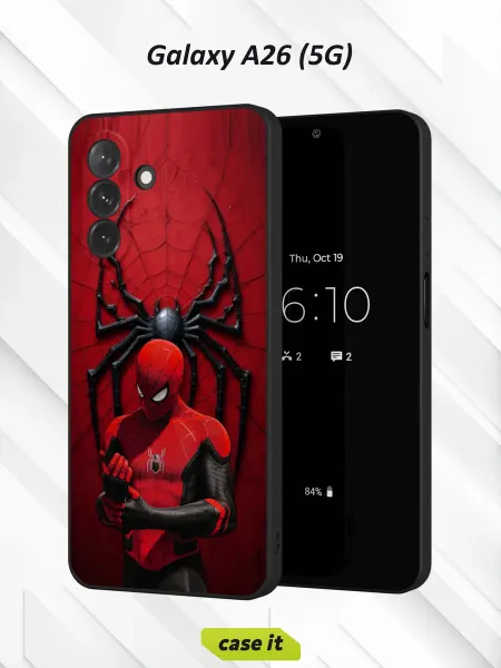 Case it Чехол на Samsung A26 (5G)с принтом Питер Паркер Marvel