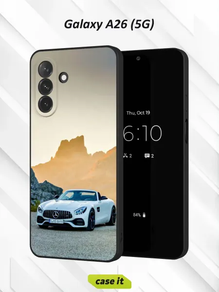 Case it Чехол на Samsung A26 (5G)с принтом Mercedes