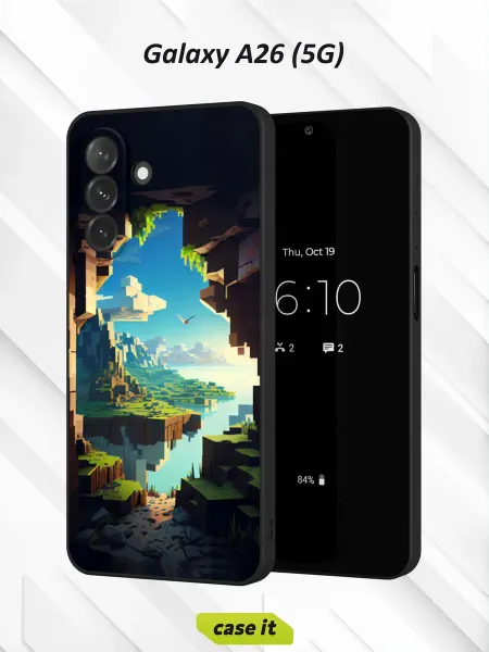 Case it Чехол на Samsung A26 (5G)с принтом Minecraft