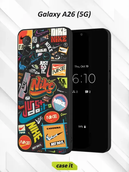Case it Чехол на Samsung A26 (5G)с принтом Nike