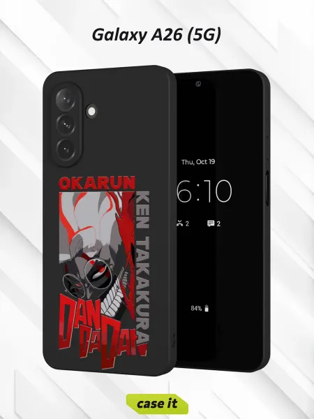 Case it Чехол на Samsung A26 (5G)с принтом Аниме Okarun