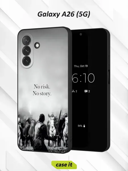 Case it Чехол на Samsung A26 (5G)с принтом No risk