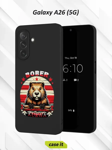 Case it Чехол на Samsung A26 (5G)с принтом Бобер