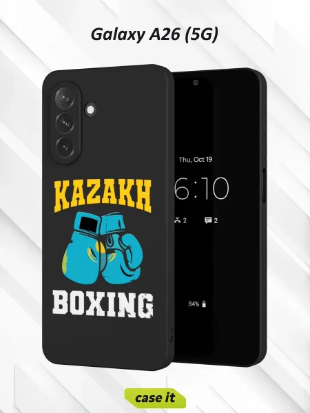 Case it Чехол на Samsung A26 (5G)с принтом Казахстан бокс