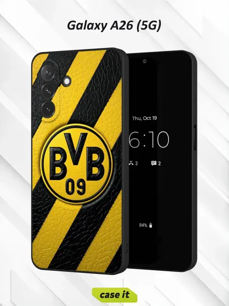 Case it Чехол на Samsung A26 (5G) с принтом Боруссия Дортмунд
