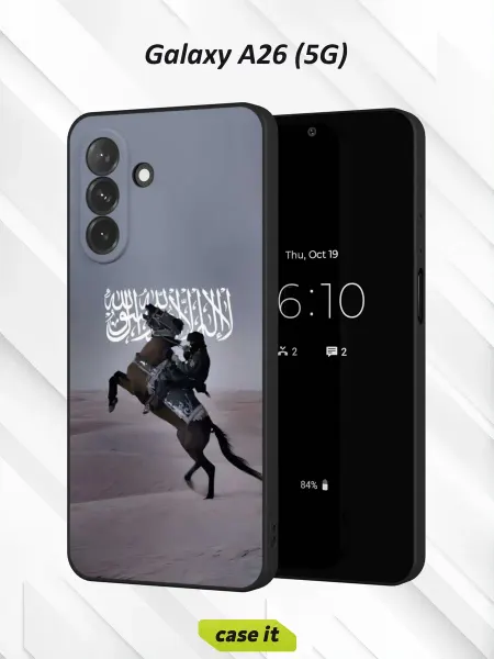 Case it Чехол на Samsung A26 (5G)с принтом всадник на коне