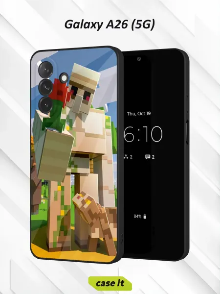 Case it Чехол на Samsung A26 (5G)с принтом Железный голем