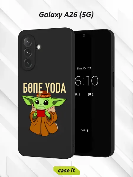 Case it Чехол на Samsung A26 (5G)с принтом Грогу
