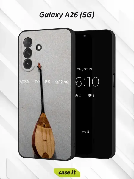 Case it Чехол на Samsung A26 (5G)с принтом Домра