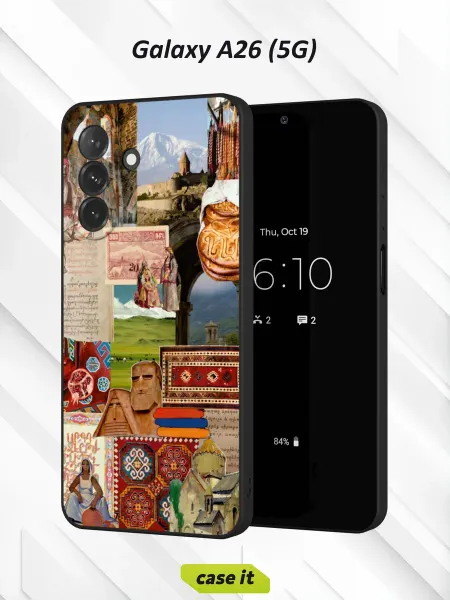 Case it Чехол на Samsung A26 (5G)с принтом Коллаж