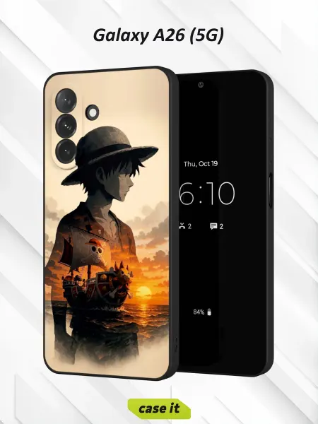 Case it Чехол на Samsung A26 (5G) с принтом Монки Д. Луффи