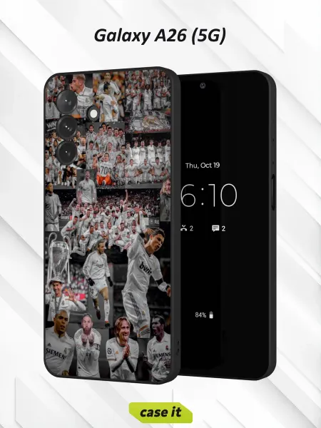 Case it Чехол на Samsung A26 (5G)с принтом Реал Мадрид