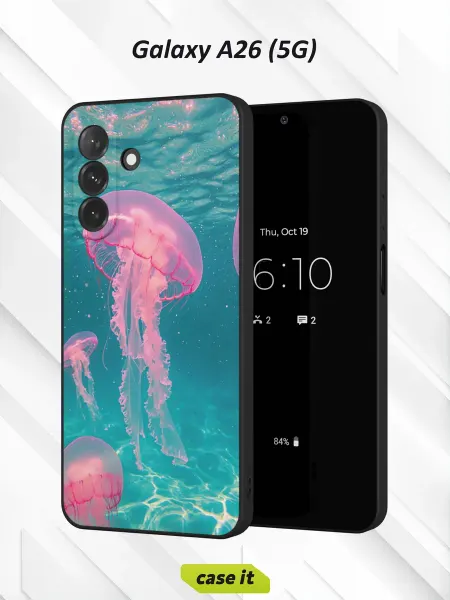 Case it Чехол на Samsung A26 (5G)с принтом Медузы