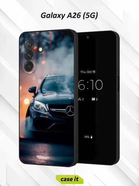 Case it Чехол на Samsung A26 (5G)с принтом Мерседес