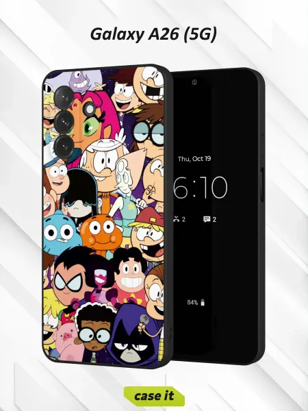 Case it Чехол на Samsung A26 (5G)с принтом Мультяшки