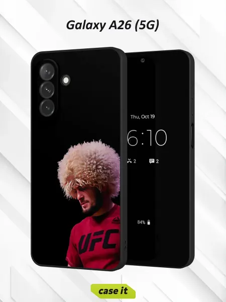 Case it Чехол на Samsung A26 (5G)с принтом Хабиб Нурмагомедов