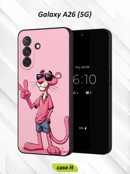 Case it Чехол на Samsung A26 (5G)с принтом Розовая Пантера