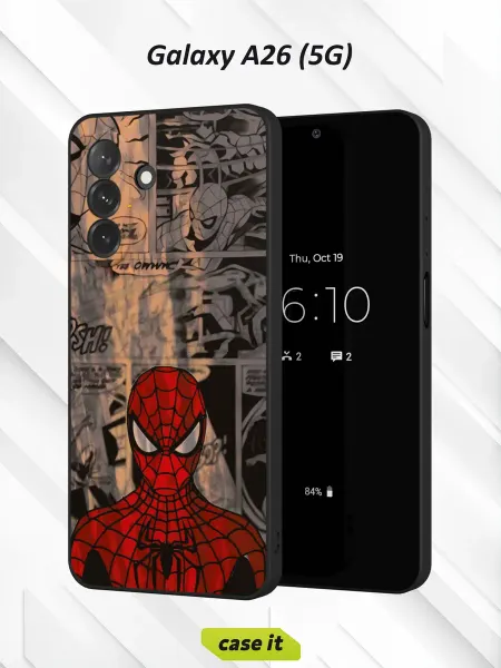 Case it Чехол на Samsung A26 (5G)с принтом Человек паук