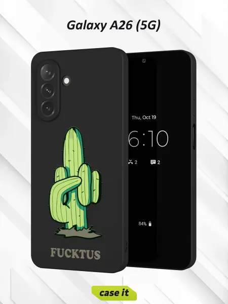 Case it Чехол на Samsung A26 (5G)с принтом Фактус