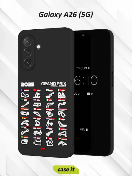 Case it Чехол на Samsung A26 (5G)с принтом Формула-1