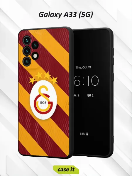 Case it Чехол на Samsung A33 5G с принтом Галатасарай