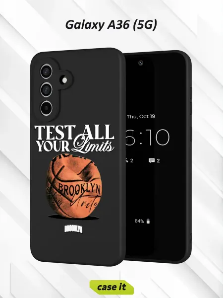 Case it Чехол на Samsung A36 (5G)с принтом BASKETBBALL