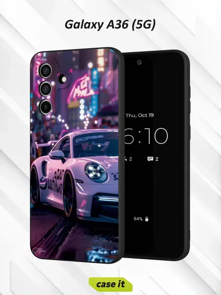 Case it Чехол на Samsung A36 (5G)с принтом Porsche