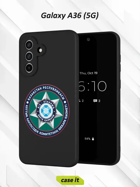 Case it Чехол на Samsung A36 (5G)с принтом Символ Казахстана
