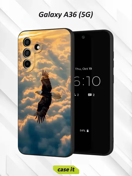 Case it Чехол на Samsung A36 (5G)с принтом Орёл