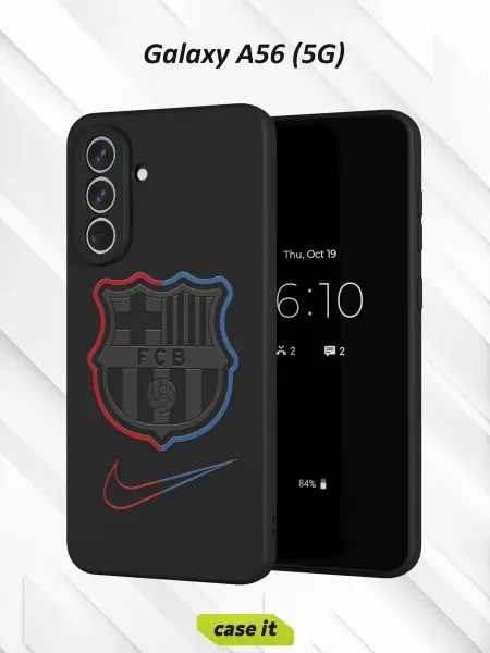 Case it Чехол на Samsung A56 (5G)с принтом FC Barcelona