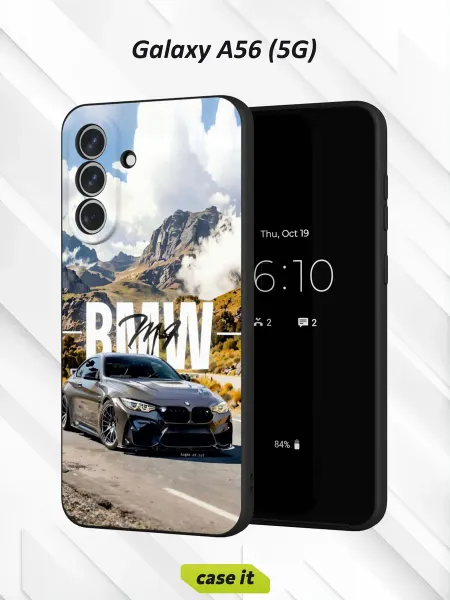 Case it Чехол на Samsung A56 (5G)с принтом BMW M4 (F82)