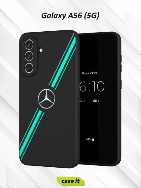 Case it Чехол на Samsung A56 (5G) с принтом Mercedes-AMG Petronas F1