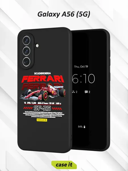 Case it Чехол на Samsung A56 (5G)с принтом Ferrari SF-25