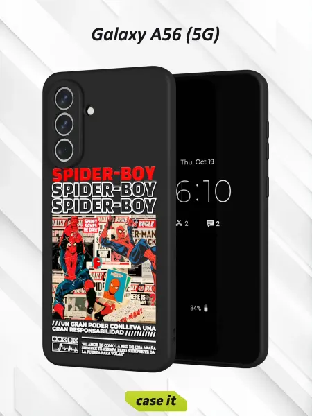 Case it Чехол на Samsung A56 (5G)с принтом SPIDER-BOY