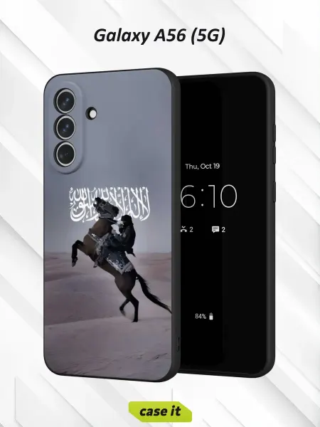 Case it Чехол на Samsung A56 (5G)с принтом всадник на коне