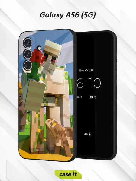 Case it Чехол на Samsung A56 (5G)с принтом Железный голем