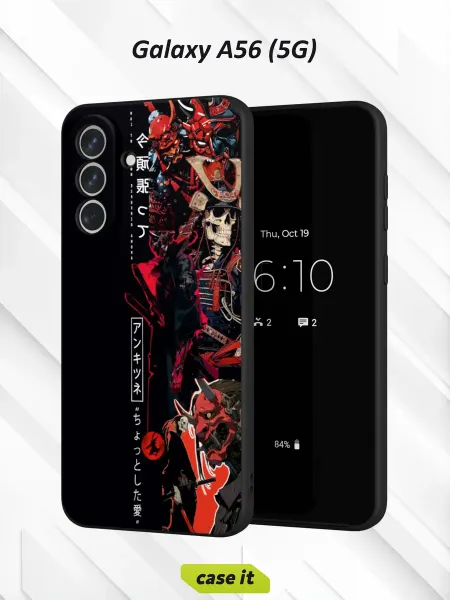Case it Чехол на Samsung A56 (5G)с принтом Демон
