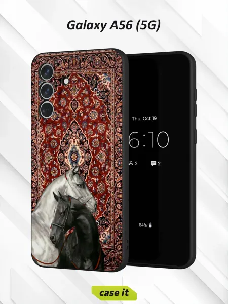 Case it Чехол на Samsung A56 (5G)с принтом Лошади
