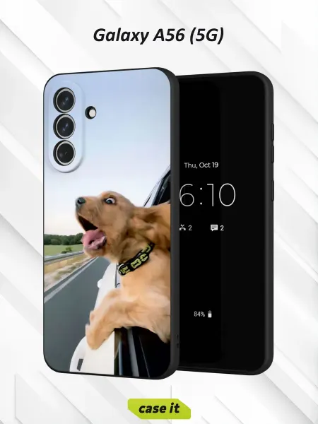 Case it Чехол на Samsung A56 (5G)с принтом Собачка