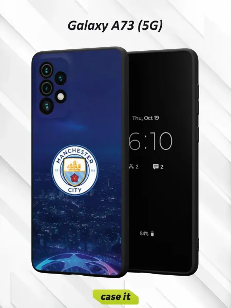 Case it Чехол на Samsung A73 5G с принтом Manchester Сити