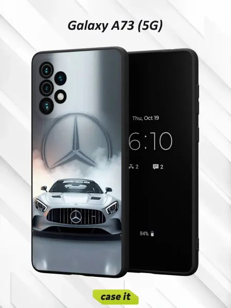 Case it Чехол на Samsung A73 5G с принтом суперкар Mercedes-AMG