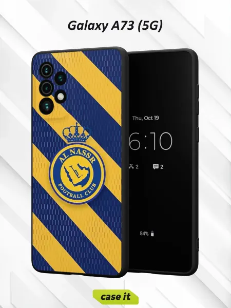 Case it Чехол на Samsung A73 5G с принтом Аль-Наср