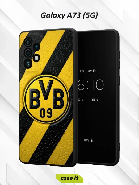 Case it Чехол на Samsung A73 5G с принтом Боруссия Дортмунд