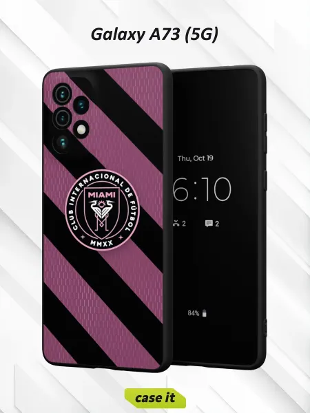Case it Чехол на Samsung A73 5G с принтом Интер Майами