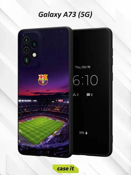 Case it Чехол на Samsung A73 5G с принтом Спотифай Камп Ноу