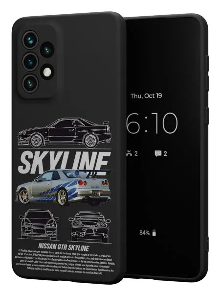 FACTORIA Чехол на Samsung A73 5G с принтом Nissan