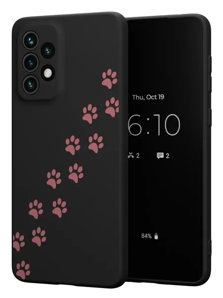 FACTORIA Чехол на Samsung A73 5G с принтом Кошачьи лапки