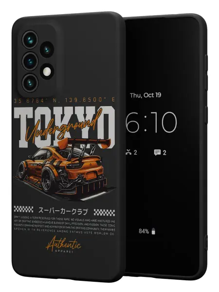 PBl store Чехол на Samsung A73 5G с принтом JDM