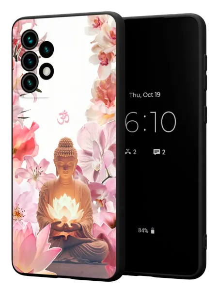 PBl store Чехол на Samsung A73 5G с принтом Будда